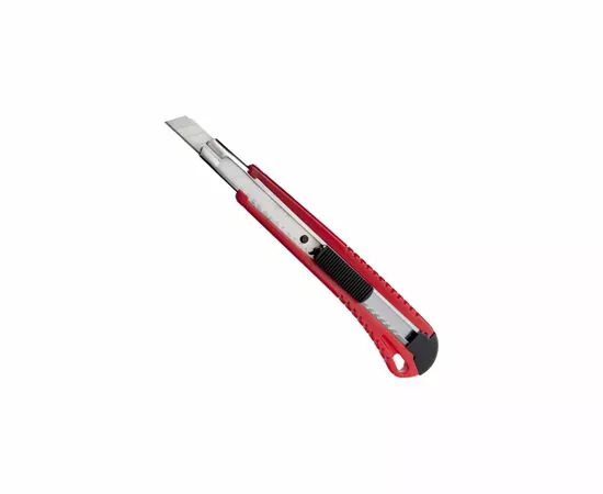 776020 - Нож канцелярский 9мм Attache с фиксатором и металлическими направляющими 954211 (3)