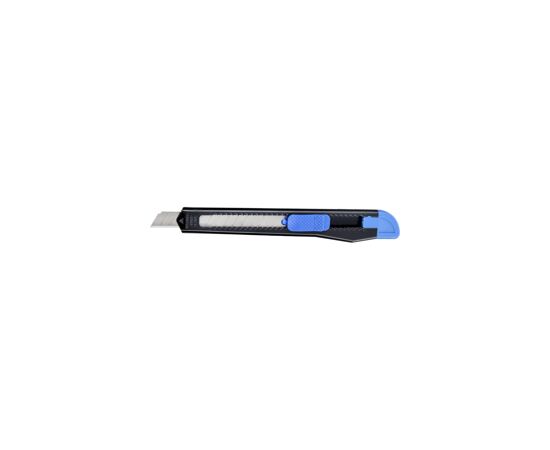 776021 - Нож канцелярский 9мм Attache чёрный, цв. фиксатора в ассорт. 954198 (7)