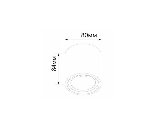 782557 - Feron св-к накл. спот под лампу GU10 ML179 max35W белый 80x80x84 поворотный 41469 (4)