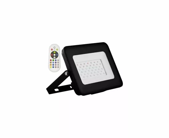 675271 - Feron Прожектор св/д 2835SMD, 20W RGB AC220V/50Hz IP65, черный, LL-611 29701 (2)