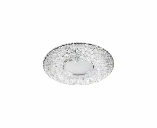 685883 - Feron св-к встр. со св/д подсв. 15LED*2835 SMD 4000K, MR16 50W G5.3, прозрачный, CD942 32655 (2)