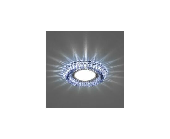 678132 - Feron св-к встр. со св/д подсв. 15LED*2835 SMD MR16 50W G5.3 прозрачный (+ синий) CD904 32542 (3)