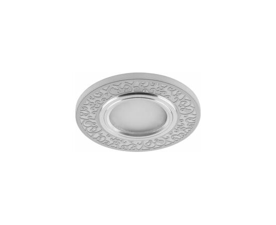 678135 - Feron св-к встр. со св/д подсв. 15LED*2835 SMD 4000K MR16 50W G5.3бел мат хром CD951 29713 (2)