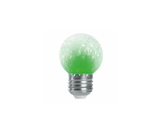 803441 - Feron Лампа строб св/д шар G45 1W E27 зеленый прозр. д/гирлянды Белт Лайт LB-377 38209 (3)