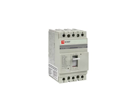 424162 - EKF Автоматический выкл ВА-99 125/63А 3P 25кА mccb99-125-63 (2)