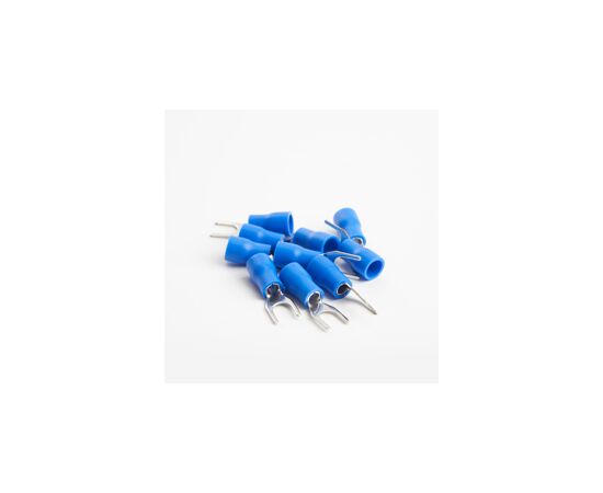 805003 - STEKKER Наконечник вилочный изолир. НВИ 2,5-4мм2 LD404-254 Синий (DIY уп.10шт, цена за уп.) 39372 (4)