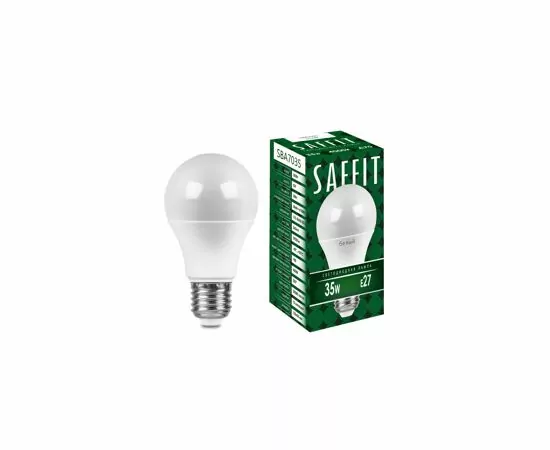 806503 - Saffit лампа ЛОН А70 E27 35W(3150Lm) 4000K 4K матовая 137x70 SBA7035 55198 (2)