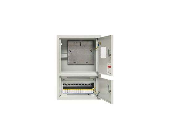 458003 - EKF щит (корпус) метал. ЩУРН 1/14э навесной (450х310х120), два отсека, окно, IP31 mb23-1/14e (5)