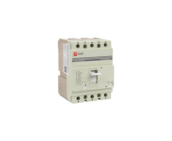 458271 - EKF Автоматический выключатель ВА-99 160/16А 3P 35кА mccb99-160-16 (2)