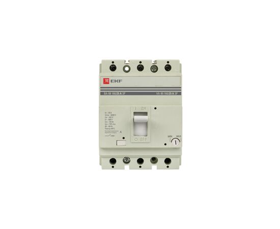 458272 - EKF Автоматический выключатель ВА-99 160/25А 3P 35кА mccb99-160-25 (5)