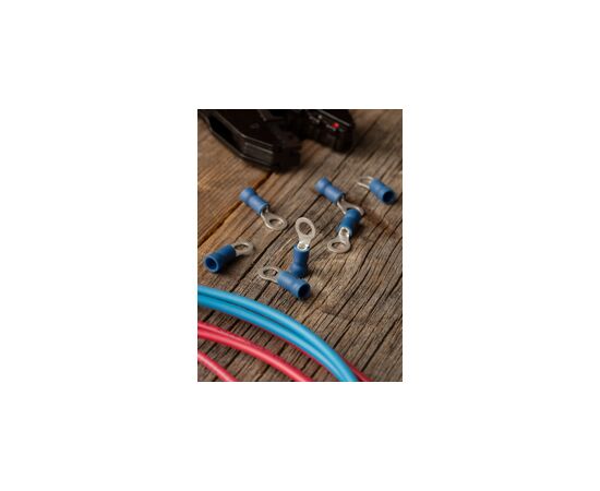 459285 - EKF Наконечник кольцевой изол. НКИ 2-5 синий (уп.50шт, цена за уп) nki-2-5n (8)