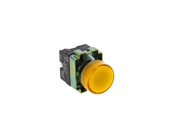 459015 - EKF Лампа сигнальная BV65 желтая 230В xb2-bv65 (3)