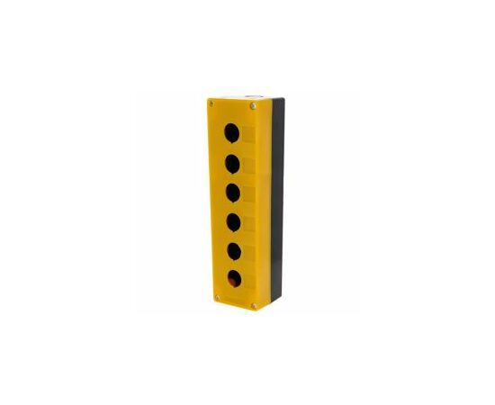 458914 - EKF Корпус КП106 пластиковый 6 кнопок желтый cpb-106-o (5)