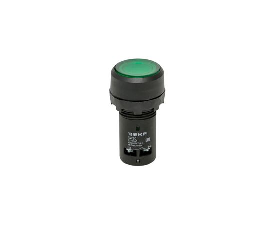 458739 - EKF Кнопка SW2C-10D с подсветкой зеленая NO 24В sw2c-md-g-24 (6)