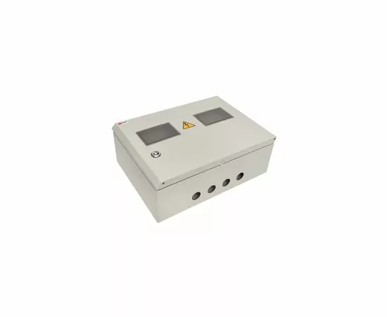 460905 - EKF щит учетный метал. ЩУ-2 (310х420х150) навесной 3 мод. 1 дверь 2 сч. IP54 mb54-2 (11)