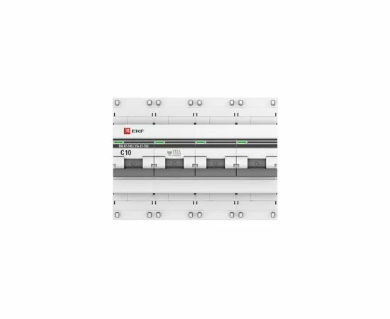 577388 - EKF Автоматический выключатель ВА47-100, 4P 10А (C) 10kA EKF PROxima (4)