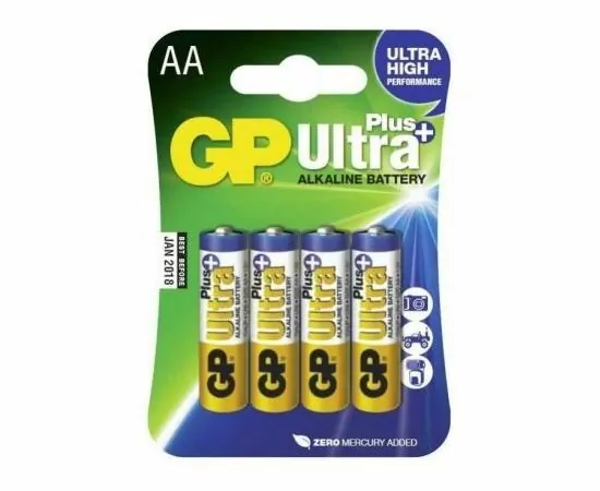 409038 - Элемент питания GP Ultra Plus 15A LR6/316 BL4 (1)