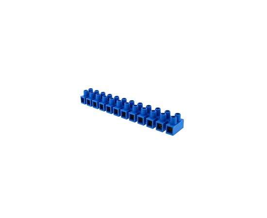 578482 - EKF колодка винтовая (ЗВИ) 12 пар 6мм 5А полистирол синяя (уп.10шт.) (2)