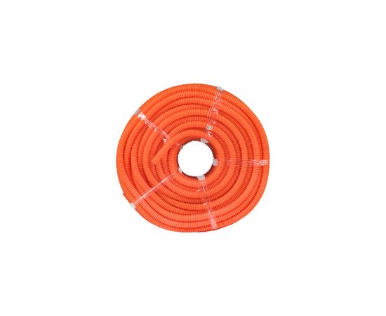 579225 - EKF Труба гофр.ПНД с зондом оранжевая d20мм (бухта 100м, цена за 1м) Plast PROxima tpnd-20-o (3)