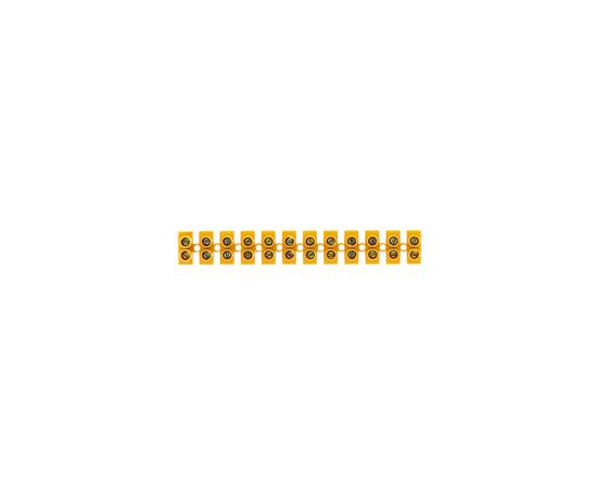 578480 - EKF колодка винтовая (ЗВИ) 12 пар 60мм 150А полистирол желтая (уп.5шт.) (4)