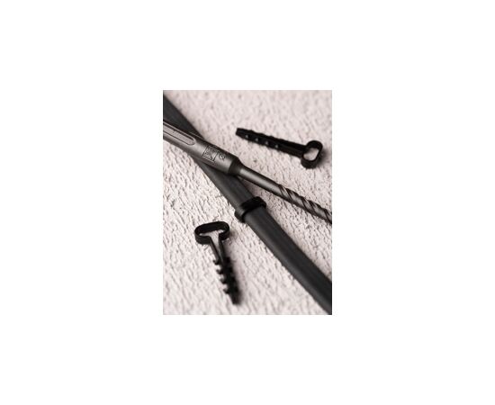 652208 - EKF Дюбель-хомут (6х14 мм) для плоского кабеля черный (100 шт.) plc-cd1-6x14b (9)