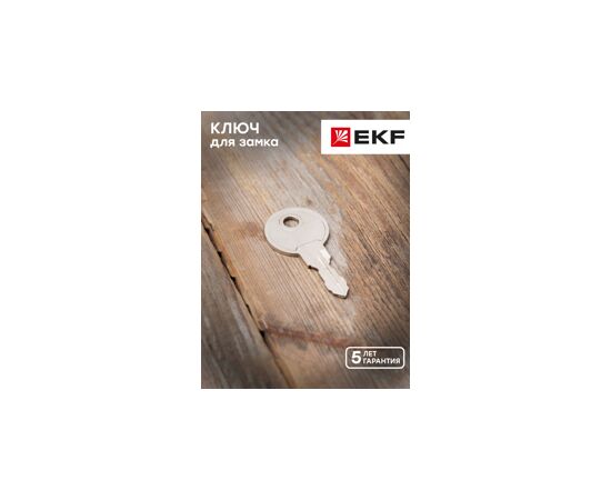 658864 - EKF PROxima ключ для замка (арт. 18-16/38-ip31) key-2 (3)