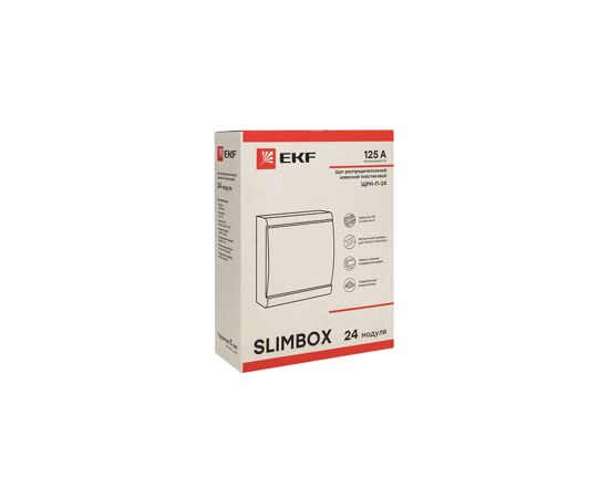 679246 - EKF PROxima SlimBox бокс (корпус) пластик ЩРН-П-24 модулей навесной IP41 sb-n-24 (4)