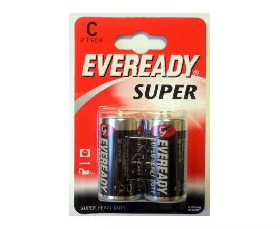 161986 - Элемент питания Eveready R14/343 BL2 (1)