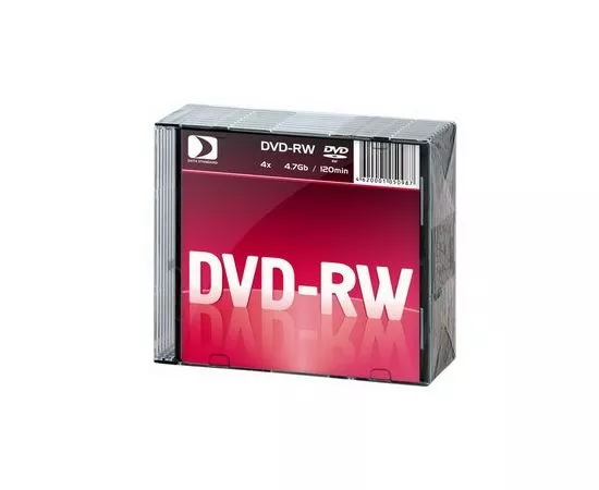 185686 - DVD-RW Data Standard 4x, 4.7Gb 10 Slim (1)