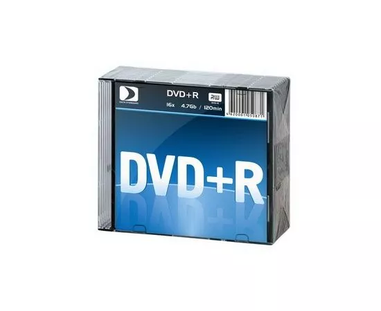 185700 - DVD+R Data Standard 16x, 4.7Gb 10 Slim (1)
