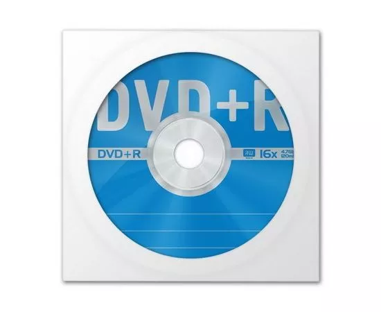 185701 - DVD+R Data Standard 16x, 4.7Gb в бумажном конверте с окном (1)