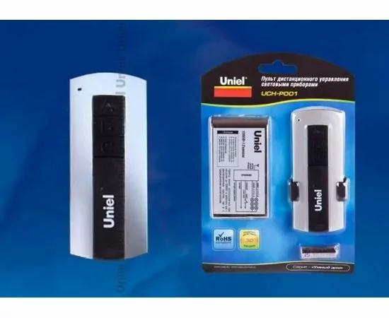 219645 - Uniel пульт ДУ световыми приборами встр. 2x1000W 30м, 1 приемник 2 канала UCH-P001-G2-1000W-30M (1)