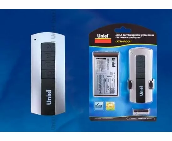 219646 - Uniel пульт ДУ световыми приборами встр. 3x1000W 30м, 1 приемник 3 канала UCH-P001-G3-1000W-30M (1)