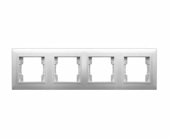 228041 - Volsten Violet рамка СУ 4 мест. бел. V01-21-A41-M (15) (1)