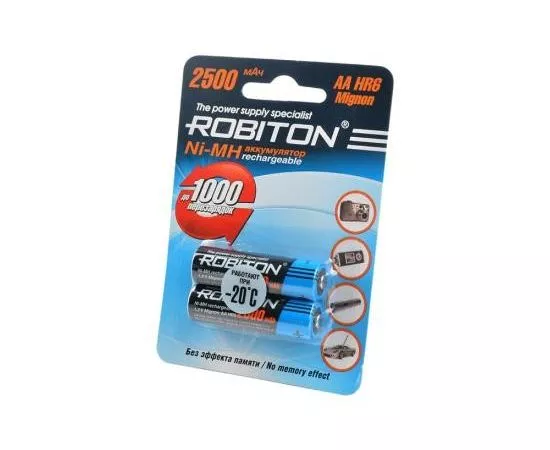 247464 - Аккумулятор Robiton /R6 2500mAh Ni-MH BL2 (1)