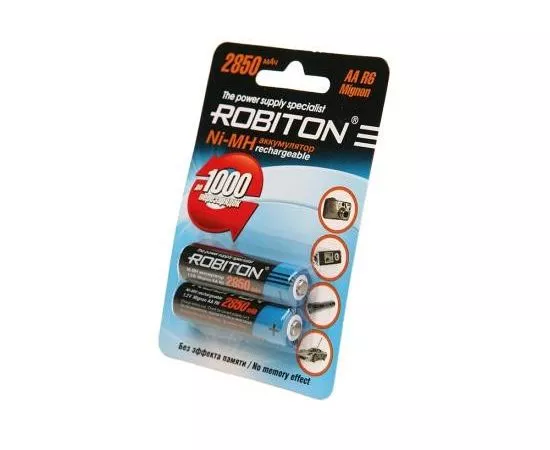 248418 - Аккумулятор Robiton /R6 2850mAh Ni-MH BL2 (1)