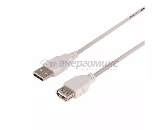 253586 - Кабель USB(A)шт. - USB(A)гн. 1.8 м REXANT 18-1114 (1)