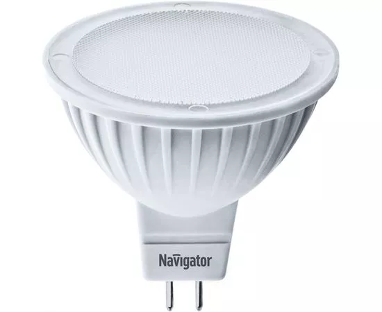 262122 - Лампа св/д Navigator MR16 GU5.3 220V 5W(360lm) 3000 матовая 40x50 пластик NLL-MR16-5-230-3K-GU5.3 94 (1)