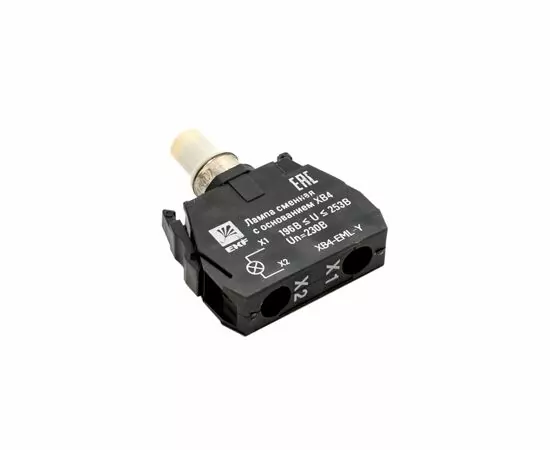 730232 - EKF PROxima Лампа сменная c основанием XB4 желтая 230В (8)