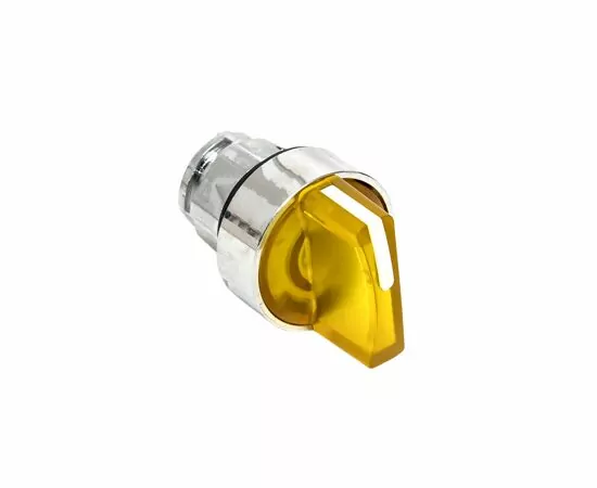 730202 - EKF PROxima исп. мех. перекл. ХB4 желтый на 2 пол. с фиксацией, инд. кор.ручка (2)