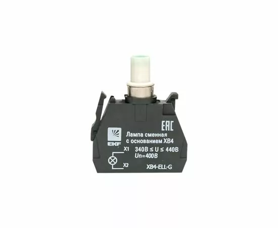 730237 - EKF PROxima Лампа сменная c основанием XB4 зеленая 400В (5)