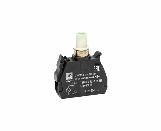 730235 - EKF PROxima Лампа сменная c основанием XB4 зеленая 230В (2)