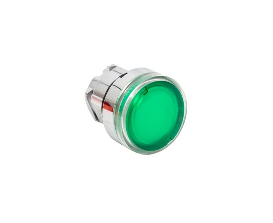 730192 - EKF PROxima исп. мех. кнопки XB4 зеленый плоский возвр. без фикс., инд. (2)