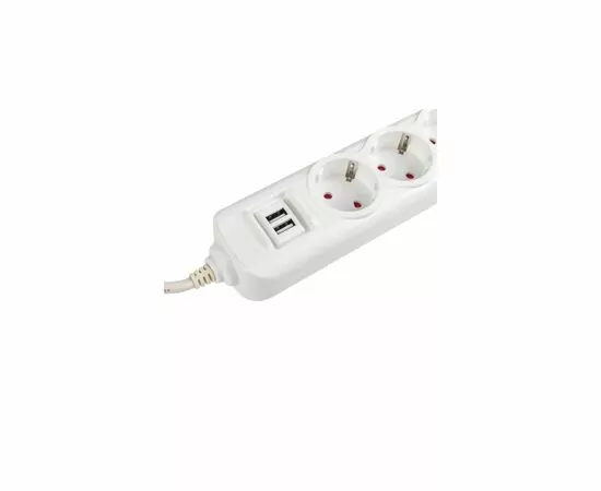776775 - EKF сет. удл. ПВС 3х1 4 роз.  2 м 16А/3,5кВт 2 USB 2,1А земля Эксперт UBA16-2USB-4-02i (6)