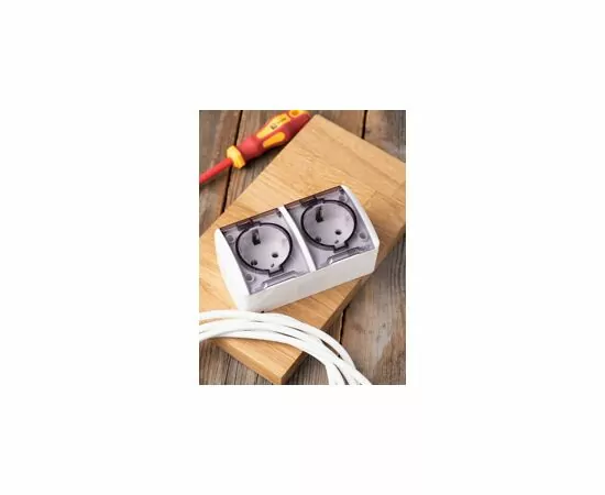 770239 - EKF Владивосток роз. 2 мест. 16А (земля, прозрачная крышка) IP54 EQR16-129-30-54-T (12)