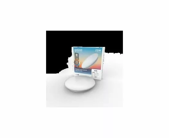 784727 - Gauss св-к св/д декоративный упр. димм. 25W(2000lm) 2K-4K-6K 400x70 Wi-Fi Smart Home 2050112 (2)