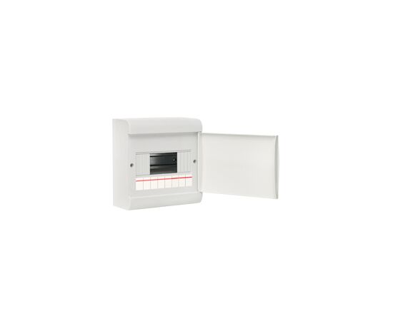 807655 - EKF щит распред. пластик ЩРН-П-8 SlimBox навесной белый IP41 PROxima sb-n-8w (10)