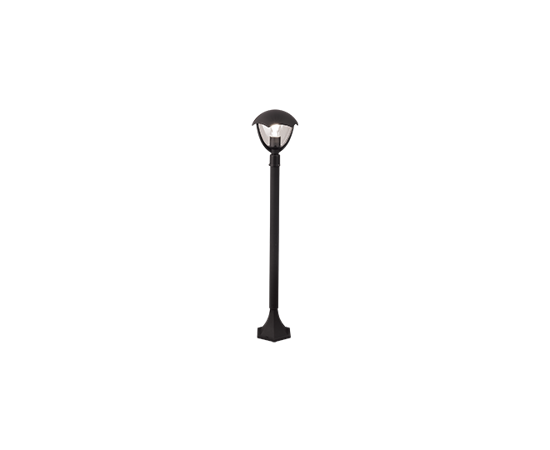 782805 - Gauss Св-к садово-парковый Aura 1xE27 60W 200x200x1000 столб черный  IP54 GD030 (2)