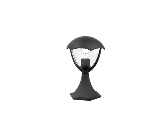 782804 - Gauss Св-к садово-парковый Aura 1xE27 60W 200x200x310 на постамент черный  IP54 GD029 (2)
