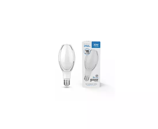 784736 - Gauss BASIC лампа высокомощн. BT100 220V 30W(2950lm) 6500K 6K E40 11834332 (2)